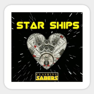 Star Ships Sticker